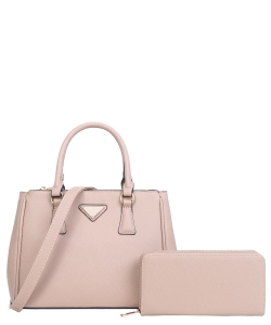 Fashion Tote Handbag and Wallet YQ-8931W KHAKI /